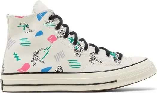 Кроссовки Converse Chuck 70 High Archive Skate - Egret, кремовый