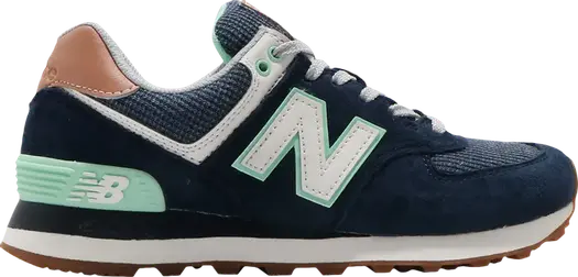 Кроссовки New Balance Wmns 574 'Beach Cruiser - Natural Indigo', синий