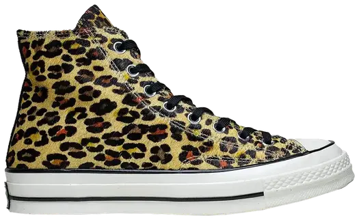 Кроссовки Converse Chuck 70 Hi Varsity Remix Cheetah, коричневый