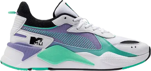 Кроссовки Puma MTV x RS-X Tracks 80s -White, белый