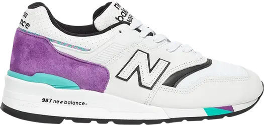 Кроссовки New Balance 997 'Purple Teal', белый
