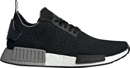 Кроссовки Adidas NMD_R1 Primeknit 'Two Tone Boost - Black', черный
