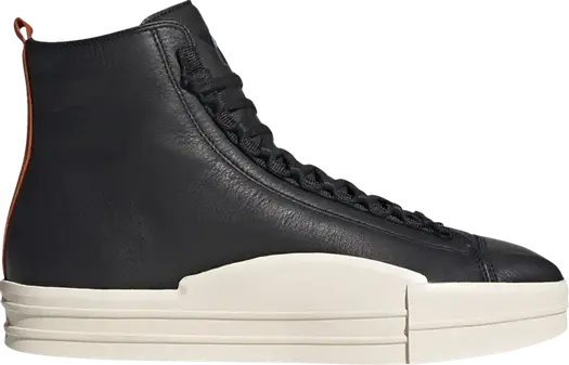 Кроссовки Adidas Y-3 Yuben Mid 'Black Fox Orange', черный