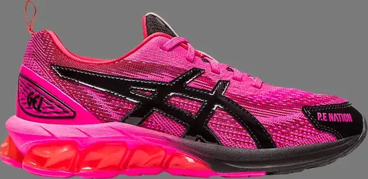 Кроссовки p.e nation x wmns gel-quantum 180 7 'pink glow black' Asics, розовый