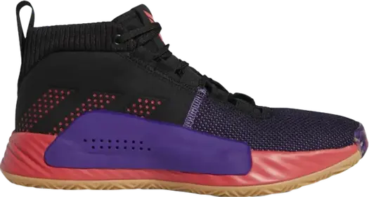 Кроссовки Adidas Dame 5 'Harlem Renaissance', фиолетовый