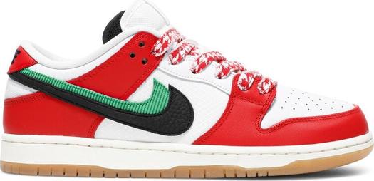 Кроссовки Nike Frame Skate x Dunk Low SB 'Habibi', красный