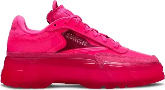 Кроссовки cardi b x wmns club c 'dynamic pink' Reebok, розовый