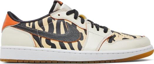 Кроссовки Air Jordan 1 Low OG Chinese New Years - Year Of The Tiger, белый