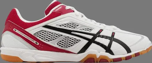 Кроссовки attack excounter 327 'white black red' Asics, белый