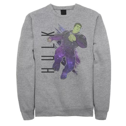 Мужской свитшот с расцветкой «Marvel Avengers Endgame Hulk Galaxy» Licensed Character