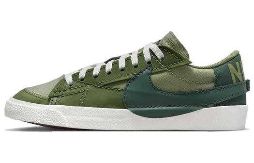 Кроссовки Nike Blazer Low 77 Jumbo, зеленый/белый