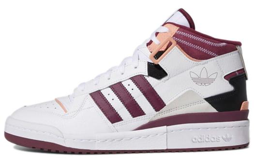Кроссовки Adidas Originals Forum Exhibit High White Crimson Blush