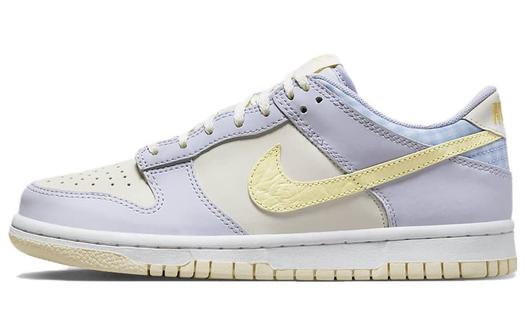 Кроссовки Nike Dunk Low SE, сиреневый/светло-желтый