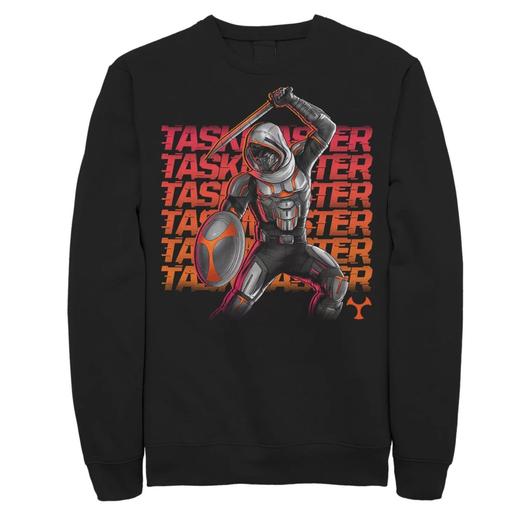 Мужской свитшот Marvel Black Widow Taskmaster Action Pose Licensed Character