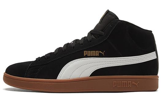 Кроссовки PUMA Smash V2 Mid 'Black White Brown'