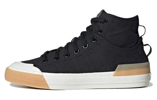Кроссовки Adidas Originals Nizza Hi Dl Black White