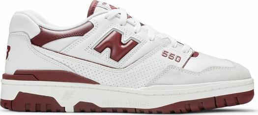 Кроссовки New Balance 550 'Burgundy', белый