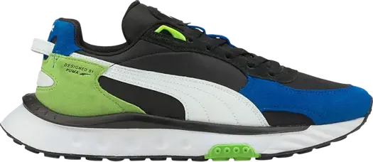 Кроссовки Puma Wild Rider Rollin - Future Blue Green, синий