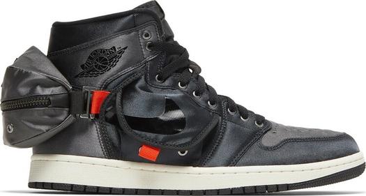 Кроссовки Air Jordan 1 Retro High OG Utility Stash, черный