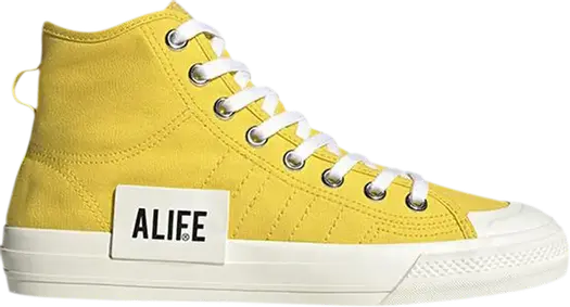 Кроссовки Adidas ALIFE x Nizza High 'Yellow', желтый