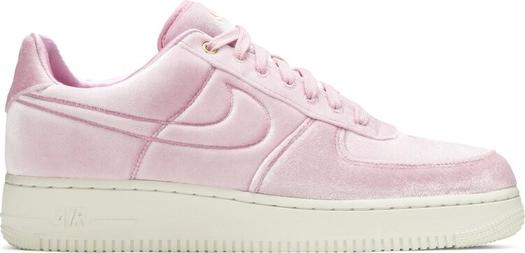 Кроссовки Nike Air Force 1 Low '07 Premium 'Pink Velour', розовый