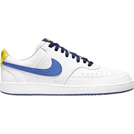 Кроссовки Nike Court Vision Low Next Nature 'White Hyper Royal', белый/мультиколор