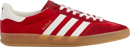Кроссовки Adidas Adidas x Gucci Gazelle 'Red Velvet', красный