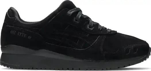 Кроссовки gel lyte 3 'triple black' Asics, черный