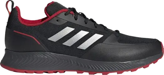 Кроссовки Adidas Runfalcon 2.0 TR 'Black Silver Metallic'', черный