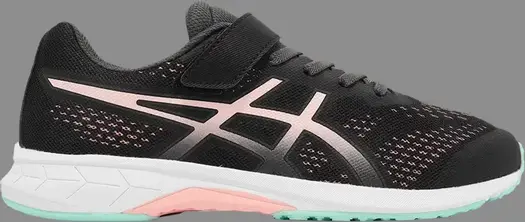 Кроссовки lazerbeam rh mg 'black light pink mint' Asics, черный
