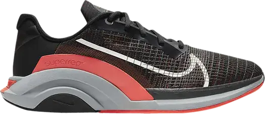 Кроссовки Nike ZoomX SuperRep Surge 'Black Bright Crimson', черный