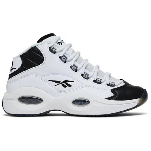 Кроссовки Reebok Question Mid J, бело-черный