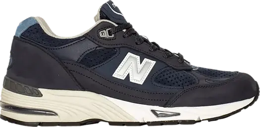 Кроссовки New Balance 991 Made in England 'Bluesman', синий