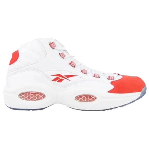 Кроссовки Reebok Question Mid, бело-красный
