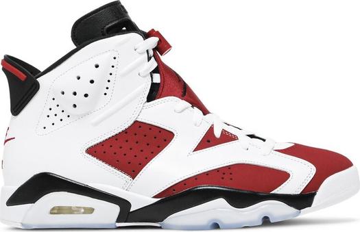Кроссовки Air Jordan 6 Retro OG Carmine 2021, белый