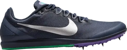 Кроссовки Nike Zoom Rival D 10 'Obsidian Wild Berry', синий