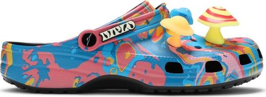 Кроссовки Diplo x Classic Clog Take a Walk on the Weird Side, разноцветный