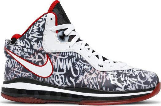 Кроссовки Nike LeBron 8 'Graffiti', черный