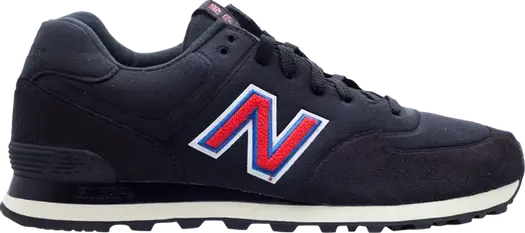 Кроссовки New Balance х Undefeated 574, черный