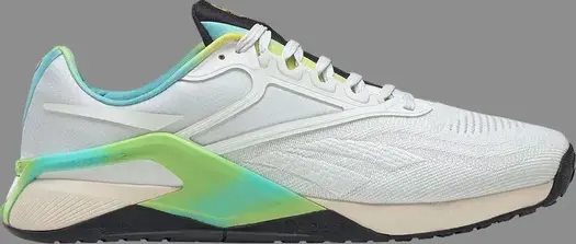 Кроссовки smiley x nano x2 '50th anniversary' Reebok, белый