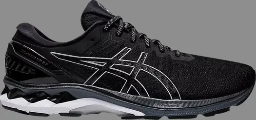 Кроссовки gel kayano 27 'black silver' Asics, черный