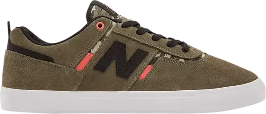 Кроссовки New Balance Jamie Foy x Numeric 306 'Olive Camo', зеленый