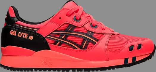 Кроссовки gel lyte 3 'sunrise red' Asics, красный