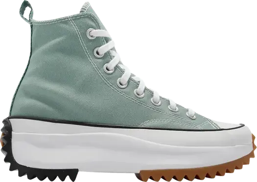 Кроссовки Converse Run Star Hike Platform High Jade Unity, зеленый