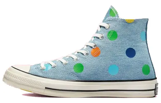Кроссовки Converse Chuck Taylor All Star 70 Hi Golf Wang Denim Polka Dots