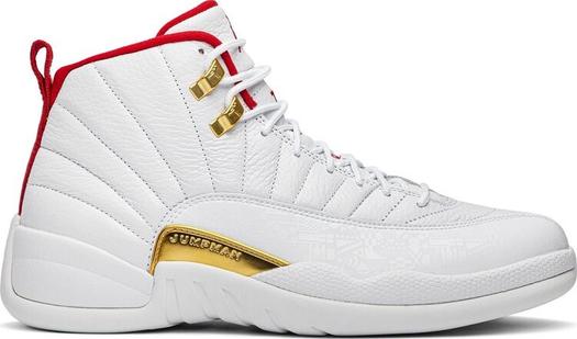 Кроссовки Air Jordan 12 Retro FIBA, белый