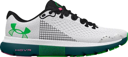 Кроссовки Under Armour HOVR Infinite 4 White Tourmaline Teal, белый