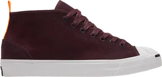 Кроссовки Converse Jack Purcell Mid Deep Bordeaux, красный