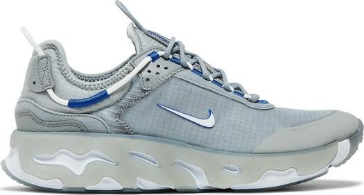 Кроссовки Nike React Live 'Light Smoke Grey Hyper Royal', серый