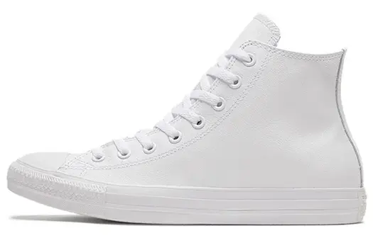 Кроссовки Converse Chuck Taylor All Star Leather Hi White Monochrome